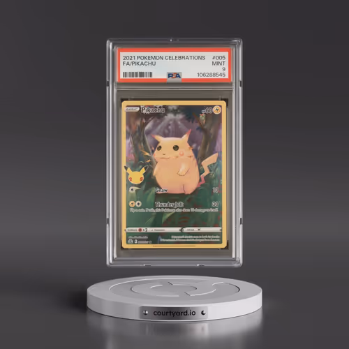 2021 Pokémon Celebrations #005 Pikachu - Full Art (PSA 9 MINT)