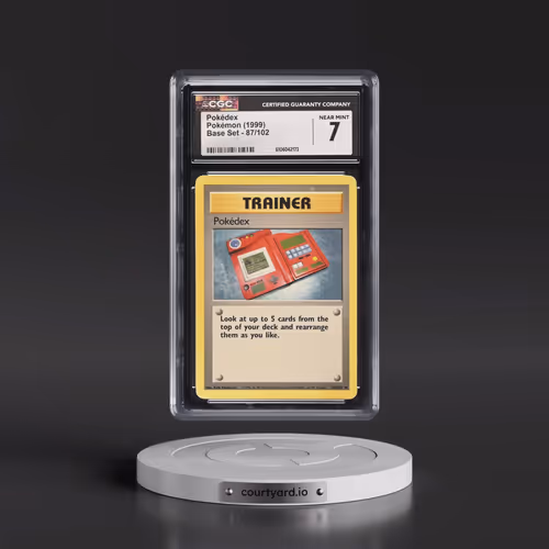 1999 Base Set #87/102 Pokédex (CGC 7 NM)