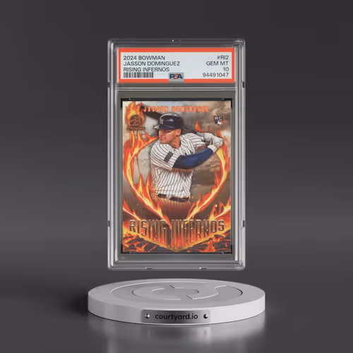 2024 Bowman Rising Infernos #RI2 Jasson Dominguez (PSA 10 GEM MINT)