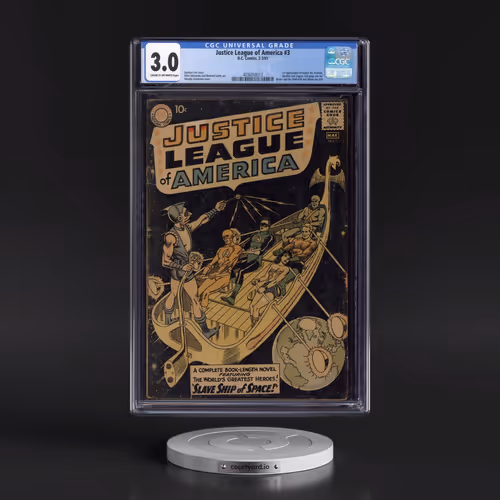 Justice League of America #3 CGC 3.0 Cream to Off-white Pages (DC Comics, 2-3/61) - Universal