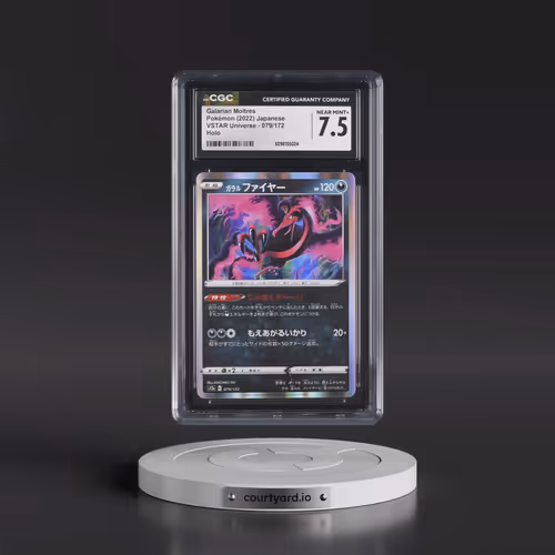 2022 VSTAR Universe #079/172 Galarian Moltres - Holo (CGC 7.5 NM+)