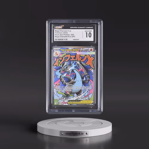 2025 Black Star Promos - Mega Evolution MEP EN #023 Mega Charizard X ex - Mega Charizard X ex Ultra