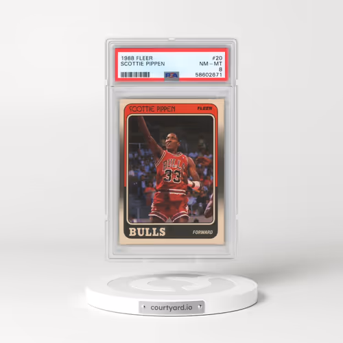 1988 Fleer #20 Scottie Pippen (PSA 8 NM-MT)