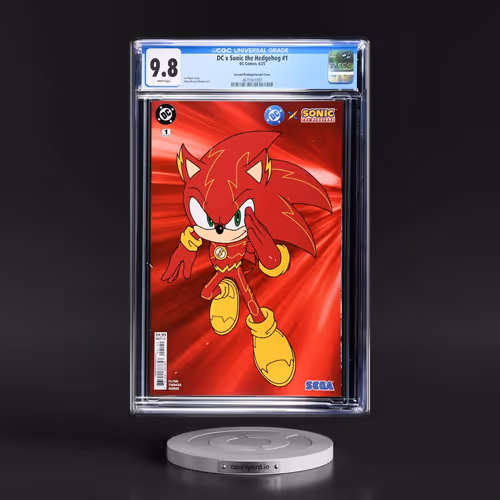 DC x Sonic the Hedgehog #1 CGC 9.8 White Pages (DC Comics, 6/25) - Universal Second Printing/Variant