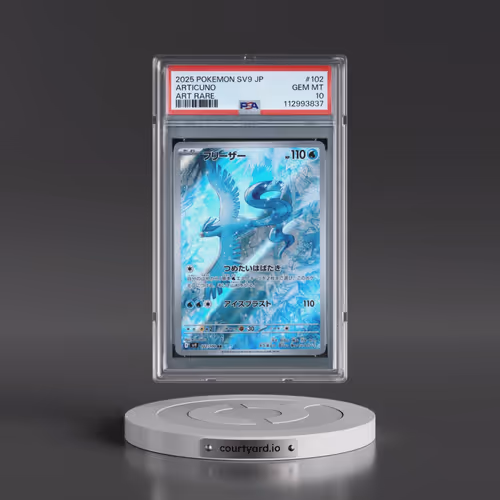 2025 Pokémon SV9-Battle Partners #102 Articuno - Art Rare (PSA 10 GEM MINT)