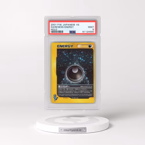 2001 Pokémon VS Darkness Energy - Holo (PSA 9 MINT)
