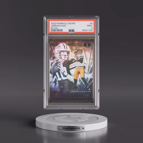 2020 Panini Illusions #8 Jordan Love - Retail (PSA 9 MINT)