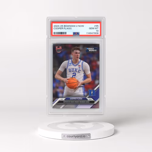 2024-25 Bowman U Now #95 Cooper Flagg (PSA 10 GEM MINT)