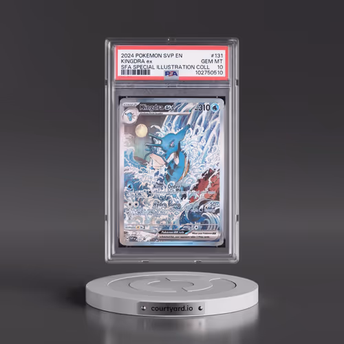 2024 Pokémon Svp EN-SV Black Star Promo #131 Kingdra EX - Holo Shrouded Fable Special Illustration C