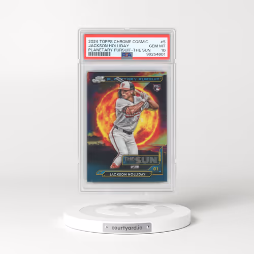 2024 Topps Chrome Cosmic Planetary Pursuit #5 Jackson Holliday - The Sun (PSA 10 GEM MINT)