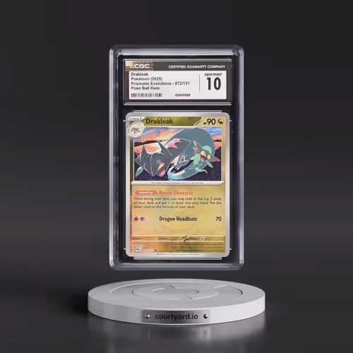 2024 Prismatic Evolutions - PRE EN #072/131 Drakloak - Poké Ball Holo (CGC 10 GEM MINT)