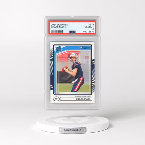 2024 Panini Donruss #379 Drake Maye (PSA 10 GEM MINT)
