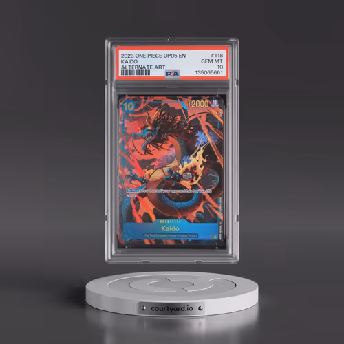 2023 One Piece OP05-Awakening of the New Era #118 Kaido - Alternate Art (PSA 10 GEM MINT)