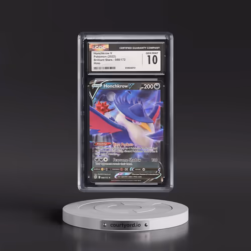 2022 Brilliant Stars #088/172 Honchkrow V - Holo (CGC 10 GEM MINT)