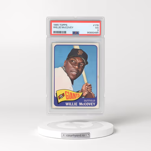 1965 Topps #176 Willie McCovey (PSA 3 VG)