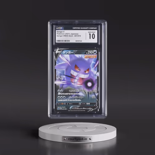 2021 Gengar VMAX High-Class Deck #001/019 Gengar V - Holo (CGC 10 GEM MINT)