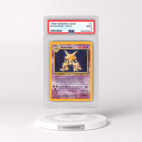 1999 Pokémon Game #1 Alakazam - Holo (PSA 9 MINT)