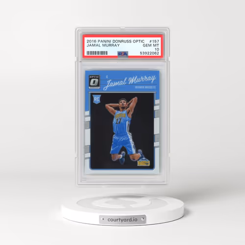2016 Panini Donruss Optic #157 Jamal Murray (PSA 10 GEM MINT)