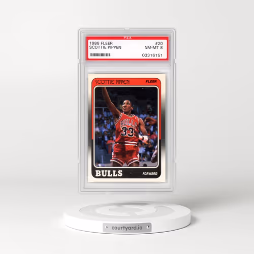 1988 Fleer #20 Scottie Pippen (PSA 8 NM-MT)