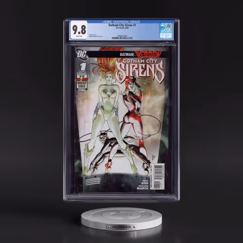 Gotham City Sirens #1 CGC 9.8 White Pages (D.C. Comics, 8/09)