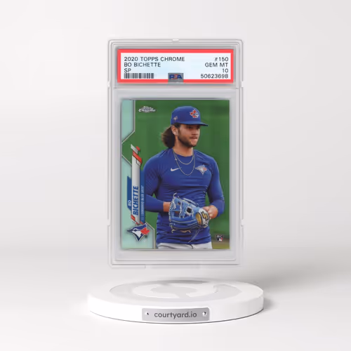 2020 Topps Chrome #150 Bo Bichette - SP (PSA 10 GEM MINT)
