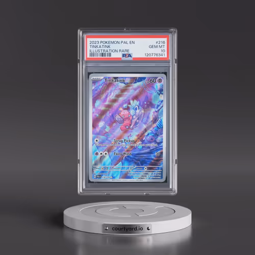 2023 Pokémon Pal EN-Paldea Evolved #216 Tinkatink - Illustration Rare (PSA 10 GEM MINT)