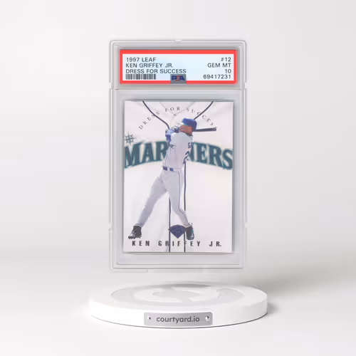 1997 Leaf Dress for Success #12 Ken Griffey Jr (PSA 10 GEM MINT)