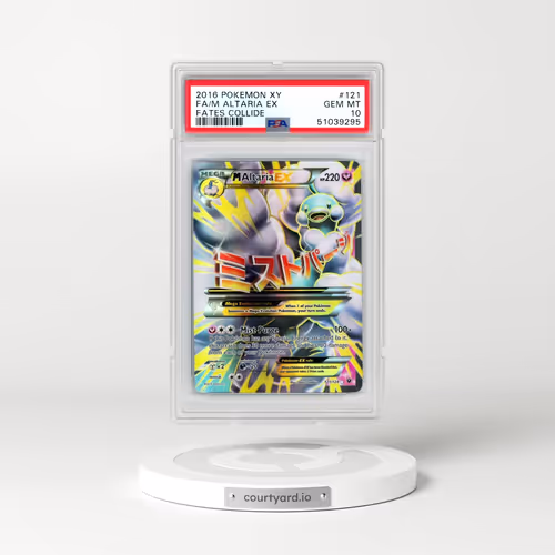 2016 Pokémon XY Fates Collide #121 M Altaria EX - Holo Full Art (PSA 10 GEM MINT)