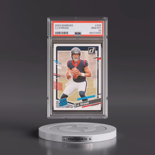 2023 Panini Donruss #339 CJ Stroud (PSA 10 GEM MINT)