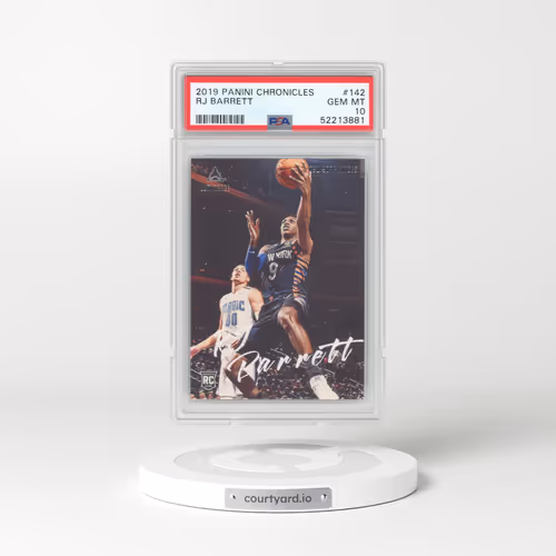 2019 Panini Chronicles #142 RJ Barrett (PSA 10 GEM MINT)