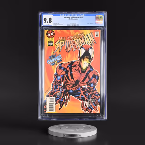 Amazing Spider-Man #410 CGC 9.8 White Pages (Marvel Comics, 4/96)