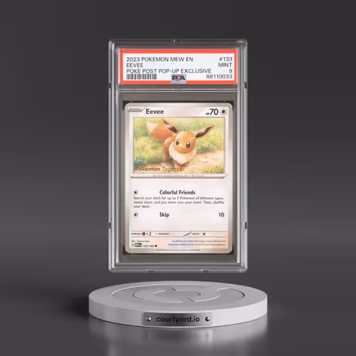 2023 Pokémon Mew EN-151 #133 Eevee - Pokemon Together (PSA 9 MINT)