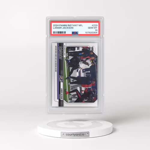 2024 Panini Instant NFL #229 Lamar Jackson (PSA 10 GEM MINT)