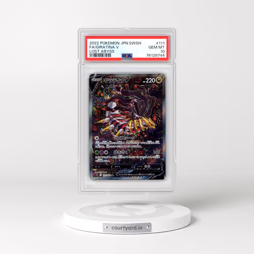 2022 Pokémon Sword & Shield Lost Abyss #111 Giratina V - Holo Full Art (PSA 10 GEM MINT)