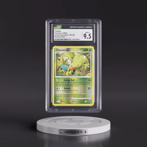 2008 Great Encounters #90/106 Treecko - Reverse Holo (CGC 9.5 MINT+)