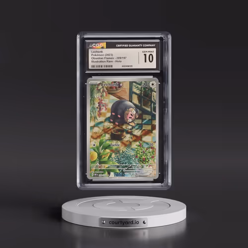 2023 Pokémon Obf EN-Obsidian Flames #209 Lechonk - Illustration Rare (CGC 10 GEM MINT)