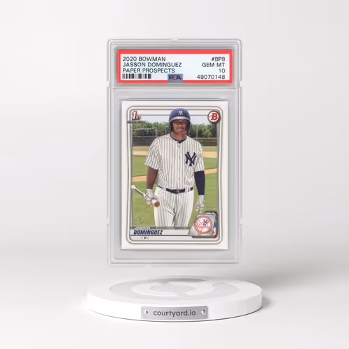 2020 Bowman Paper Prospects #BP8 Jasson Dominguez (PSA 10 GEM MINT)