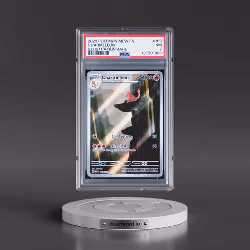 2023 Pokémon Mew EN-151 #169 Charmeleon - Illustration Rare (PSA 7 NM)