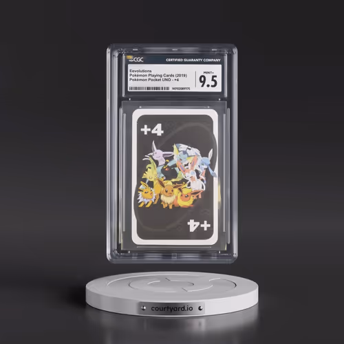 2019 Pokémon Pocket UNO (2019 Asia Back) #+4 Eeveelutions (CGC 9.5 MINT+)