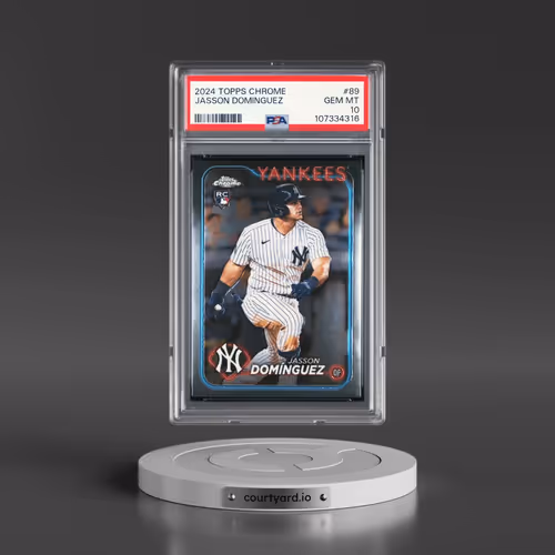 2024 Topps Chrome #89 Jasson Dominguez (PSA 10 GEM MINT)