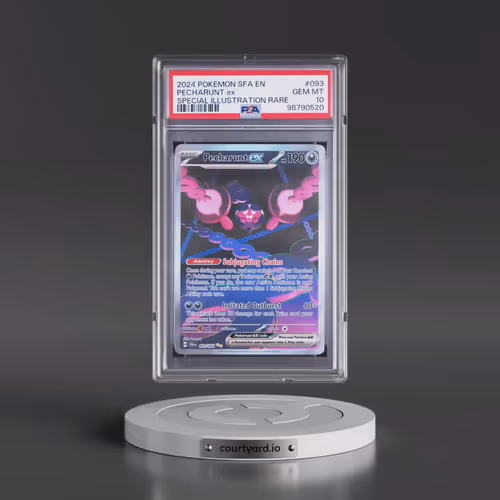 2024 Pokémon Sfa EN-Shrouded Fable #093 Pecharunt EX - Holo Special Illustration Rare (PSA 10 GEM MI