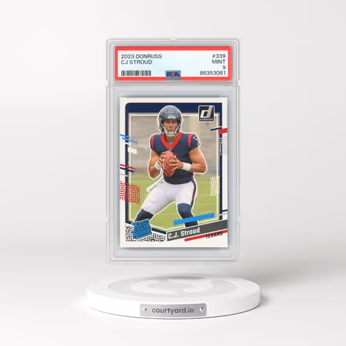 2023 Panini Donruss #339 CJ Stroud (PSA 9 MINT)