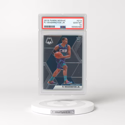 2019 Panini Mosaic #213 PJ Washington Jr. (PSA 10 GEM MINT)
