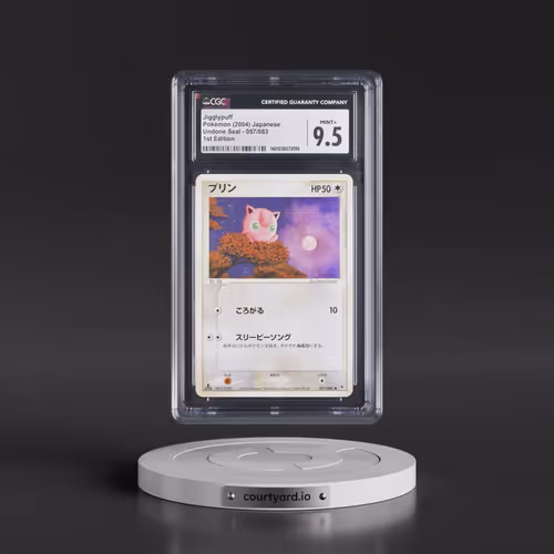 2004 Undone Seal #057/083 Jigglypuff - 1st Edition (CGC 9.5 MINT+)