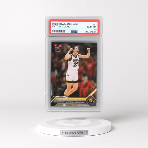 2023 Bowman U Now #61 Caitlin Clark (PSA 10 GEM MINT)
