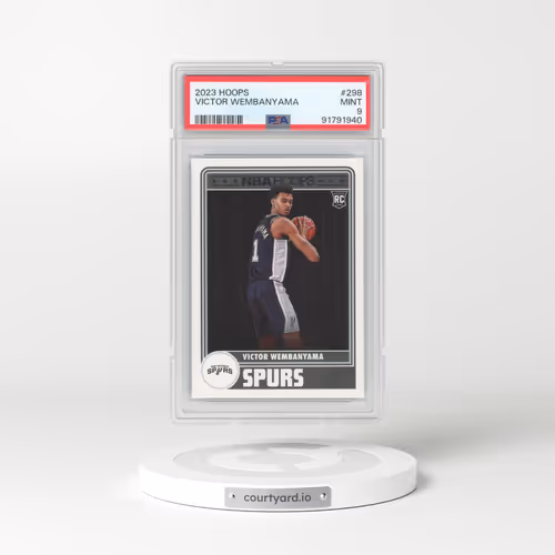 2023 Panini NBA Hoops #298 Victor Wembanyama (PSA 9 MINT)