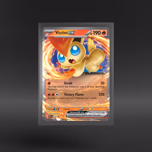 Scarlet & Violet Black Star Promos #142 Victini ex