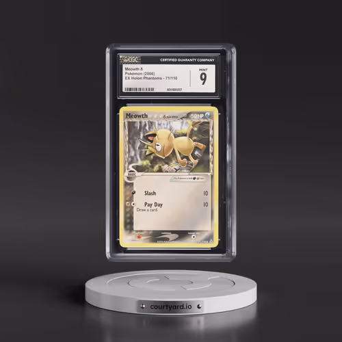 2006 EX Holon Phantoms #71/110 Meowth δ (CGC 9 MINT)