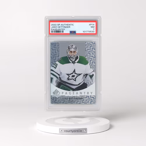 2022 SP Authentic Pageantry #P14 Jake Oettinger