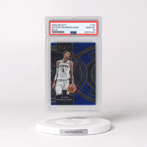 2023 Panini Select #121 Victor Wembanyama - Blue (PSA 10 GEM MINT)